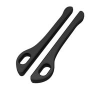 MEMOFYND Set di 2 cuscinetti per il riempimento del sedile dell'auto, strisce di tappo lavabili con organizer per il riempimento del gap (nero)