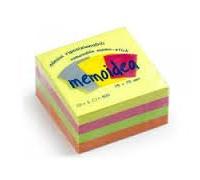 MEMOIDEA 75X75 400 FOGLI ADESIVI MULTICOLORI