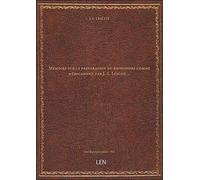 Mémoire sur la préparation du phosphore comme médicament, par J.-L. Lescot,...