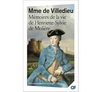Mémoires de la vie de Henriette-Sylvie de Molière