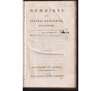 Mémoires du Général Dumouriez, Ecrits par lui-même.