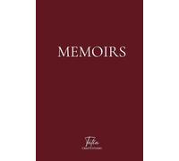 Memoirs: A Personal Journal for Capturing Life Stories and Memories