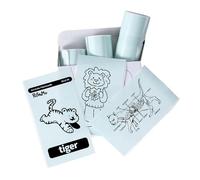Memoking T02/M02L/Q02E/M02/M02X Carta Termica T02 Mini Printer Sticker Paper Refill, 50 mm x 3,5 m, durata 20 anni, Carta Adesiva per Foto, Apprendimento, Fai da Te, Diari, Appunti, 3 rotoli