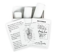 Memoking T02/M02L/Q02E/M02/M02X Termica Carta Adesiva Bianca - 10 anni Adesiva 50 mm x 3,5 m, Termica Carta per Journal, Testi, Fotografici, Appunti di Studio, DIY, Apprendimento e altro, 3 Rotoli