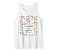 Memorare Preghiera Devozione Beata Madre Cattolica Canotta