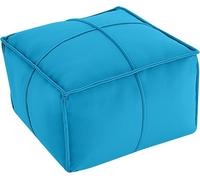 MeMoreCool Pouf Rotondo Imbottito Poggiapiedi Ottomano, Pouf da Pavimento Pog...