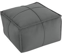 MeMoreCool Pouf Rotondo Imbottito Poggiapiedi Ottomano, Pouf da Pavimento Pog...