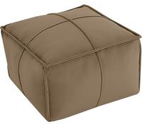 MeMoreCool Pouf Rotondo Imbottito Poggiapiedi Ottomano, Pouf da Pavimento Pog...