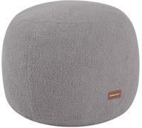 MeMoreCool Pouf Rotondo Imbottito Poggiapiedi Ottomano, Pouf da Pavimento Pog...