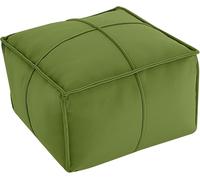 MeMoreCool Pouf Rotondo Imbottito Poggiapiedi Ottomano, Pouf da Pavimento Pog...