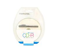 Memorex 52X CD-r scrivibile una volta 80 con superficie stampabile a getto d'inchiostro bianco