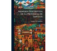 Memoria Descriptiva De La Provincia De San Luis