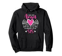 Memoria di mia Sorella I Was Her Angel Now She is Mine Heaven Felpa con Cappuccio