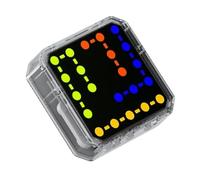 memoria elettronico LED touch screen puzzle logico bambini 6-12 | Touch screen LED, 3 modalità. Potenzia memoria, concentrazione & riflessi. Ricaricabile, portatile. Per viaggio, casa, aula.
