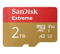 Memoria flash SanDisk Extreme 2 TB MicroSDXC UHS-I Classe 10 [SDSQXAV-2T00-GN6MA]