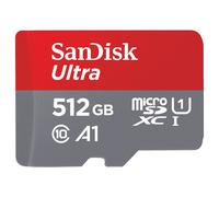 Memoria flash SanDisk SDSQUAR-512G-GN6MA 512 GB MicroSDXC UHS-I Classe 10 - Nouvo