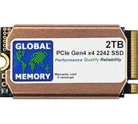 MEMORIA GLOBALE UNITÀ A STATO SOLIDO (SSD) M.2 2242 PCIe Gen4 x4 NVMe da 2 TB CON DISSIPATORE DI CALORE PER LENOVO LEGION GO