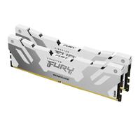 Kingston FURY Renegade DDR5 Argento/Bianco XMP 32GB 7600MT/s CL38 DIMM Memoria Gaming per Computer (Kit da 2) - KF576C38RWK2-32