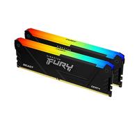 Memoria Kingston Technology FURY 64GB 3600MT/s DDR4 CL18 DIMM (Kit da 2) Beast RGB [KF436C18BB2AK2/64]