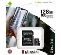 MEMORIA MICROSD KINGSTON 128GB SDCS2/128GB SDXC UHS-I CL10 CANVAS