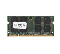 Memoria per notebook DDR2 da 2 GB a 800 MHz, modulo RAM PC2-6400, memoria per laptop DDR2 da 2 GB con 200 pin per schede madri e, compatibile con ThinkPad,