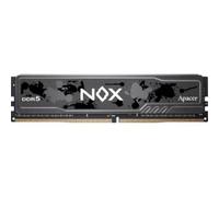 Memoria RAM Apacer NOX 16GB 1x16GB DDR5 6000MHz CL38 Intel XMP Nero