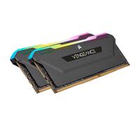 Memoria RAM - CORSAIR - Vengeance RGB Pro SL DDR4 - 16 GB 2x8 GB DIMM - 3200 MHz - 1,35 V - Nero (CMH16GX4M2E3200C) - Nouvo