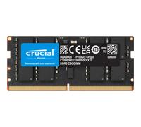 Memoria RAM Crucial CT32G64C52CS5 32GB 1x32GB DDR5 6400MHz CL52 SO-DIMM Nero