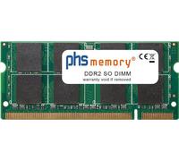 Memoria RAM da 2 GB di Phs-Memory per Sony VAIO VGC-JS2E DDR2 SO DIMM 800MHz PC2-6400S (SP104643) NEW