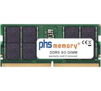 Memoria RAM da 48 GB di Phs-Memory Compatibile con Asrock Box PC 4x4 7735U/D5 DDR5 SO Dimm 4800MHz PC5-38400-S (SP492655)