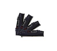 Memoria RAM G.Skill Ripjaws V F4-3600C16Q-32GVKC 32GB 4x8GB DDR4 3600MHz CL16 Intel XMP Dissipatore