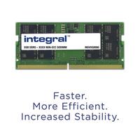 Memoria RAM Integral IN5V8GNJWDX 8GB 1x8GB DDR5 5600MHz CL46 SO-DIMM 262 pin