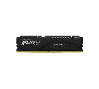 Kingston FURY Beast Nero DDR5 128GB (2x64GB) 5600MT/s CL40 DIMM Memoria Gaming per Computer Fissi Kit da 2 AMD EXPO e Intel XMP - KF556C40BBK2-128