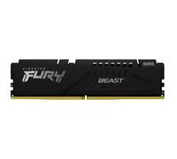Memoria RAM Kingston FURY Beast 128GB 2x64GB DDR5 5600MHz CL36 Intel XMP AMD EXPO Nero