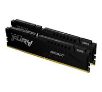 Kingston Kf560c30bbek2-16 Fury Beast 16gb 2x8gb Ddr5 6000mhz Ram Nero