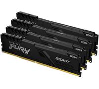 KINGSTON FURY - Memoria Dimm Fury Beast 128 GB (4x32GB) DDR4 3600 MHz CL18