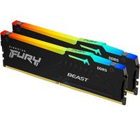 Kingston Technology FURY Beast RGB memoria 64 GB 2 x 32 GB DDR5 5200 MHz 64GB DDR5-5200MT/S CL40 DIMM - KIT OF 2 FURY BEAST