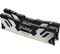 Kingston Fury Renegade DDR5 Argento/Nero XMP 32GB 7200MT/s CL38 DIMM Memoria Gaming per Computer (Kit da 2) - KF572C38RSK2-32