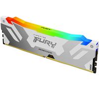 Kingston FURY Renegade DDR5 RGB Argento/Bianco XMP 32GB 6400MT/s CL32 DIMM Memoria Gaming per Computer Modulo Singolo - KF564C32RWA-32