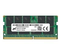 Kit di memorie RAM 16GB Micron composto da 1x 16GB 1Rx8 PC4-25600 DDR4 3200MHz SO-DIMM ECC | MTA9ASF2G72HZ-3G2