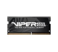 Patriot SORAM D4 3200 16GB C18 Viper Steel | Tensione: 1,35 V; supporta Intel XMP; tipo di modulo: SODIMM.