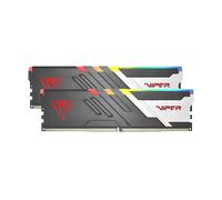 Patriot Viper Venom RGB DDR5 32GB (2 x 16GB) 6600MT/s Kit di Memoria Desktop UDIMM per Gaming - PVVR532G660C34K