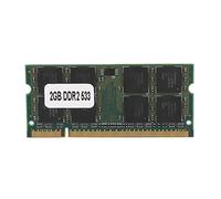 Memoria RAM per laptop da 2 GB DDR2 a 533 MHz, 200 pin, modulo DDR2 PC2-4200 compatibile con schede madri e, upgrade ad alta velocità per desktop, compatibile con sistemi