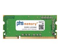 Memoria RAM PHS-memory HP 1GB 1x1GB DDR3 800MHz LPDDR3 unbuffered senza LED