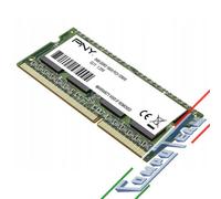 Memoria RAM PNY DDR3 8GB SODIMM 1600MHz Notebook Laptop No Confezione