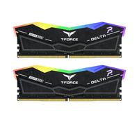 TEAMGROUP T-Force Delta RGB DDR5 Ram 64GB (2x32GB) 6000MHz PC5-48000 CL38 Intel XMP 3.0 & AMD Expo modulo di memoria desktop compatibile Ram nero FF3D564G6000HC38GDC01