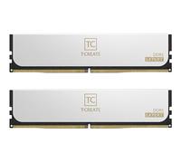TEAMGROUP T-CREATE EXPERT CTCWD532G6000HC30HC30DC01 - Kit di memoria DDR5 da 32 GB (2 x 16 GB) 6000 MHz (PC5-48000) CL30 Intel XMP 3.0 e AMD EXPO, compatibile con Ram White, CTCWD532G6000HC30DC01