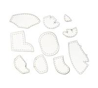 memoria Set righello - copriletto acrilico taglio modello elefante | Linea di sarto carino fai da te con motivi animali per mosaici, taglio tessuto, t