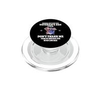 Memorial Day Is For Them Veteran's Day Is For Me PopSockets PopGrip per MagSafe