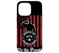Memorial Day Remember And Honor Soldato Patriottico Tributo Custodia per iPhone 14 Pro Max